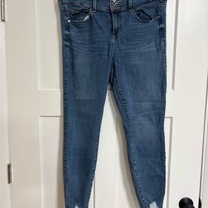Torrid Dark Blue Skinny Jeans